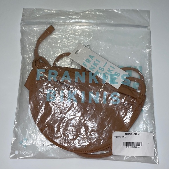 NWT Frankies Bikinis Maggie Top - Picture 4 of 8